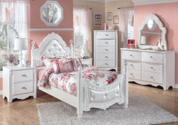 Exquisite Poster Twin Bedroom Set