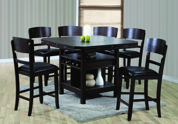 Conner 9pc Counter Height Dining Set