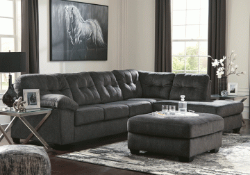 Accrington Granite 2pc RAF Chaise Sectional