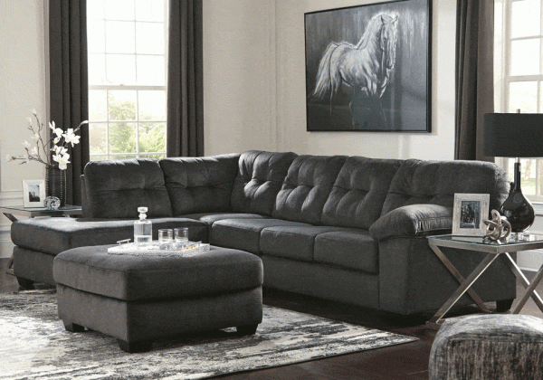 Accrington Granite 2pc LAF Chaise Sectional