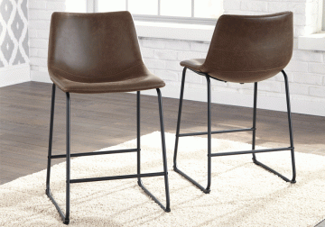 Centiar Brown Counter Height Dining Chair