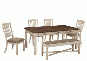 HOT DEAL 🔥 Bolanburg Two-Tone 5pc Dining Set