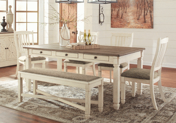 HOT DEAL 🔥 Bolanburg Two-Tone 5pc Dining Set