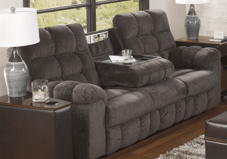 U6000 SMOKE RECLINING SOFA