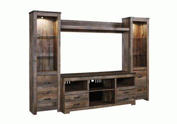 Trinell 4pc. Entertainment Center