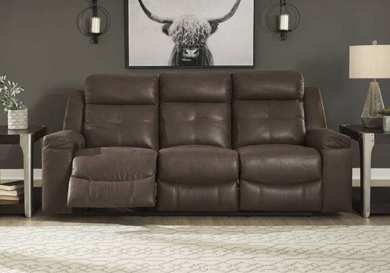 Jesolo Dark Gray Reclining Sofa Lexington Overstock Warehouse