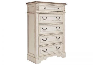 Realyn Two-Tone 5-Drawer Chest