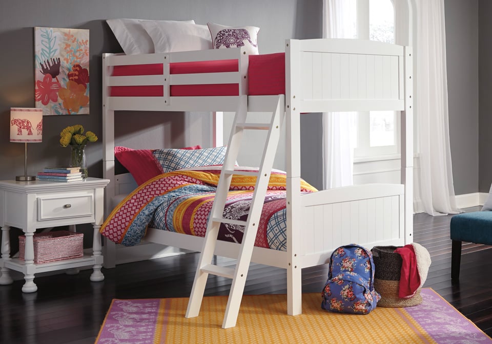 Kaslyn White Youth Twin Bunk Bed Lexington Warehouse Kaslyn White Youth Twin Bunk Bed