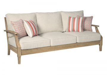 Clare View Light Brown Outdoor Sofa