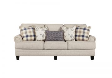 Meggett Linen Sofa Set
