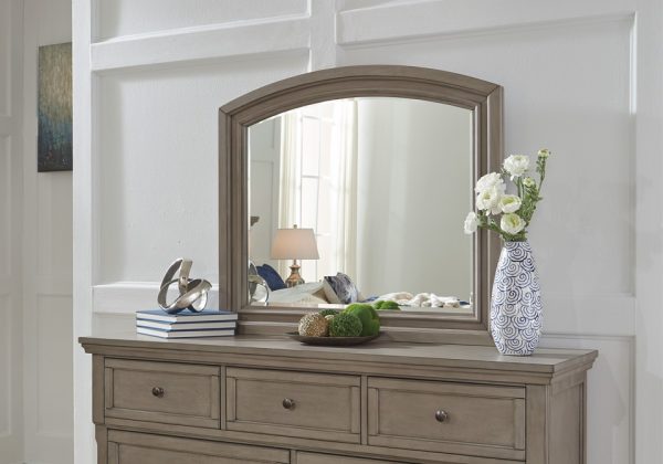 Lettner Light Gray Bedroom Mirror