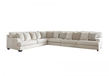 Rawcliffe Parchment 4pc Sectional