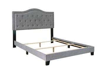 Jerary Gray King Upholstered Bed