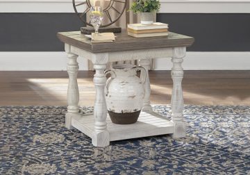 Havalance Two-Tone End Table