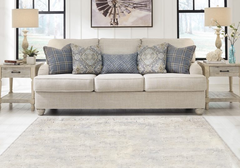 Traemore Linen Queen Sleeper Sofa Lexington Overstock Warehouse