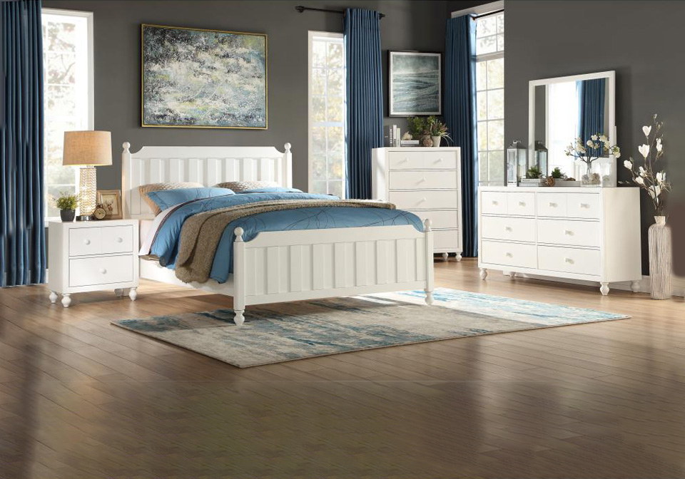 overstock white bedroom furniture