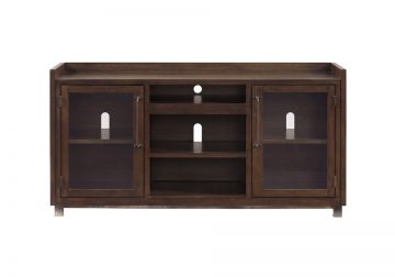 Starmore Brown Extra Large TV Stand w/Fireplace Option