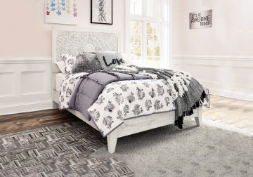 Paxberry Whitewash Full Bedroom Set