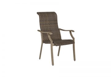 Windon Barn Brown Outdoor Arm Chair Set