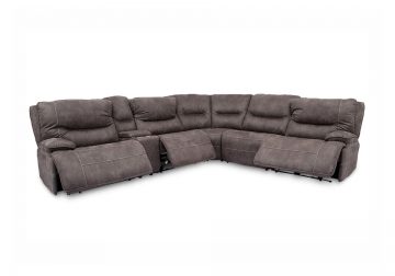 Pacifico Northwest Elk 7pc Power Reclining Sectional