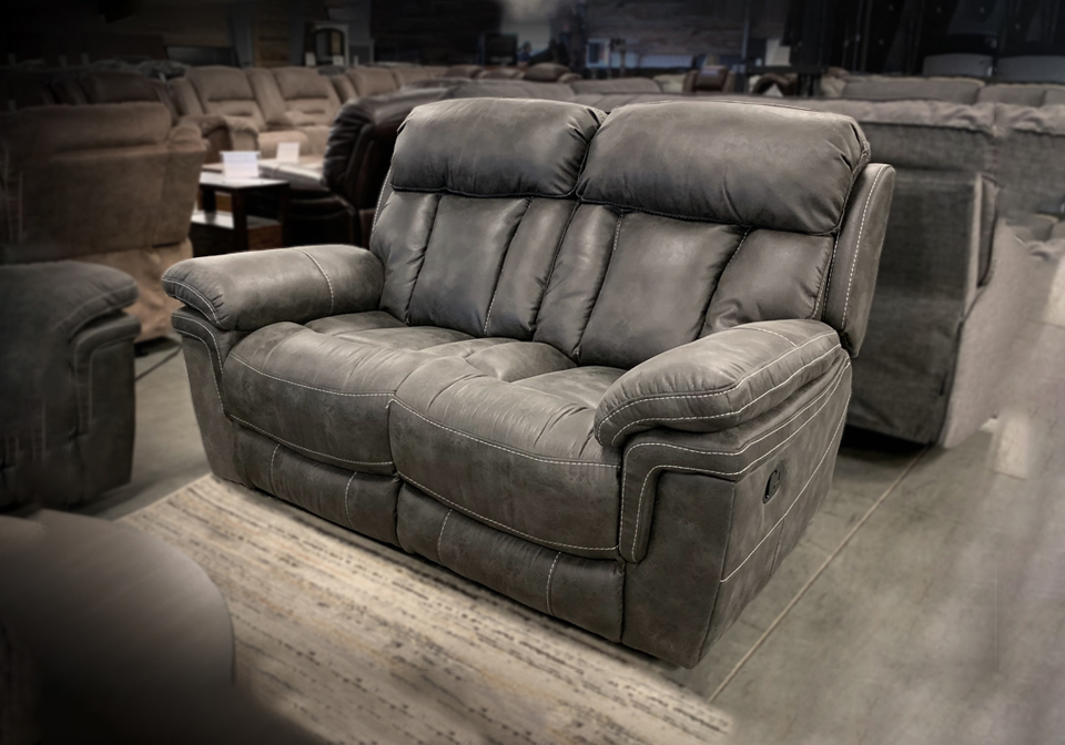 Laredo Gray Reclining Sofa Set