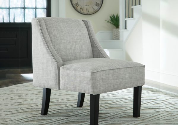 Janesley Teal/Ivory Accent Chair