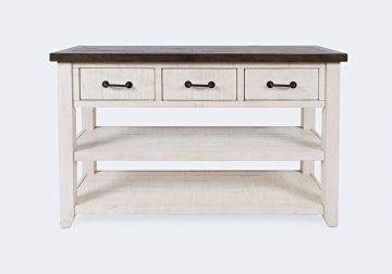 HOT DEAL 🔥 Madison County - Harris Two Tone 3 Drawer Console