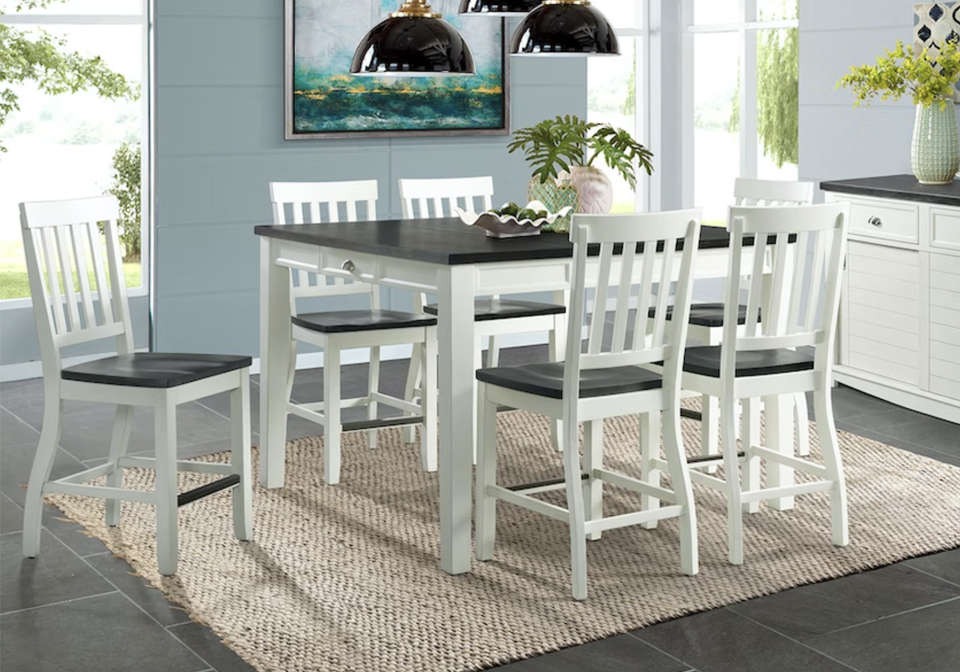 Kayla 7pc Counter Height Dining Set