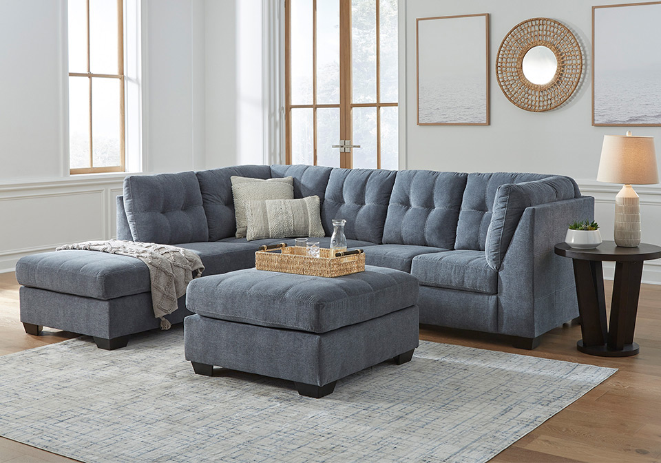 Albany Industries Endurance Denim Sofa | Lamphere's Furniture & Appliance