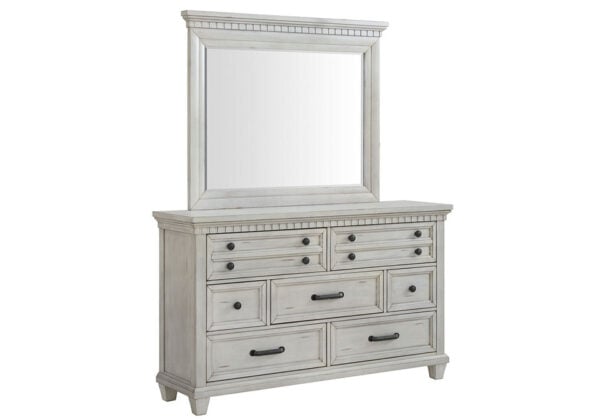 龍灰ワイルドハーツ/イーストウエスト・メモリアル・ボックス・セット McCoy Antique White King Storage Bedroom Set - Lexington Overstock