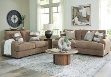 Jayne Park Pecan Sofa Set