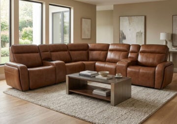 Velar Honey 7pc. Power Reclining Sectional