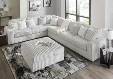 HOT DEAL 🔥 Stupendous Alloy 7pc. Sectional w/ Ottoman