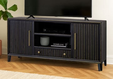 Riley Black TV Stand