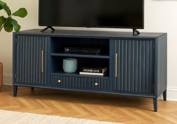 Riley Blue TV Stand