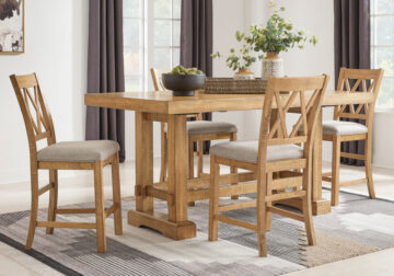 Havonplane Brown 5pc. Counter Height Dining Set