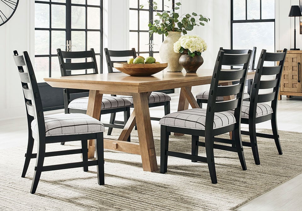 AF-D858-RECT-BLACK-7PC