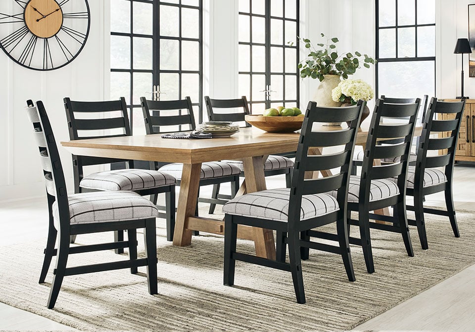 AF-D858-RECT-BLACK-9PC
