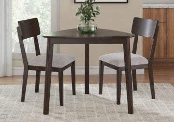 Mallenette Merlot 3pc. Triangle Dining Set