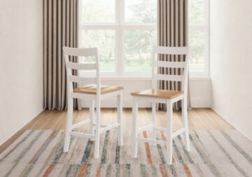 Gesthaven Natural/White Barstool