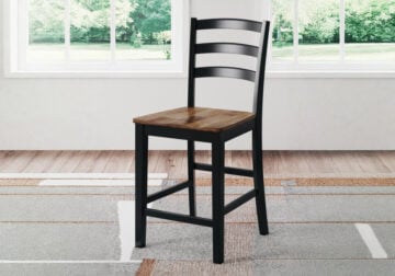 Wildenauer Brown/Black Barstool