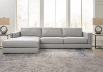 Amiata Glacier 2pc. Sectional w/ LAF Chaise