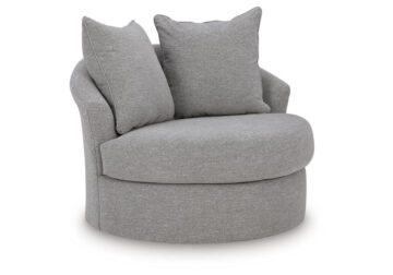 UrbanCrest Pewter Swivel Accent Chair