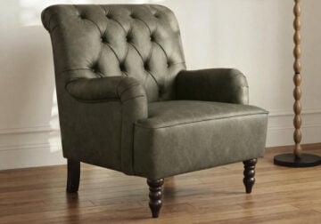 Tartonelle Green Accent Chair