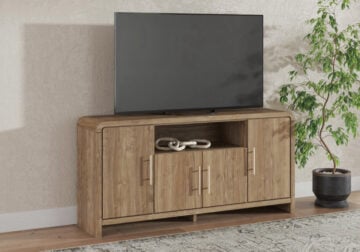 Dovander Brown TV Stand