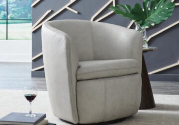 Kierreys Bone Swivel Accent Chair