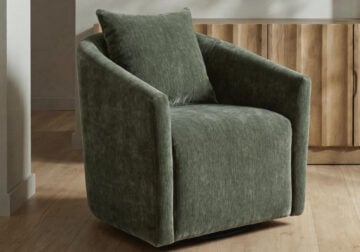 Leastow Loden Swivel Accent Chair