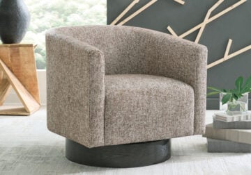 Jorryn Brown Swivel Accent Chair