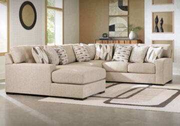 Laurelgrove Pebble 4pc. LAF Chaise Sectional