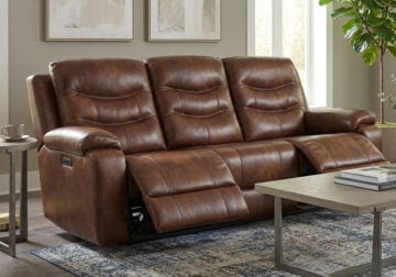 Carolina Brown Power Reclining Sofa
